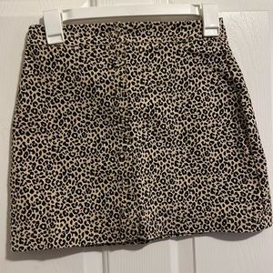 Women’s Leopard Skirt